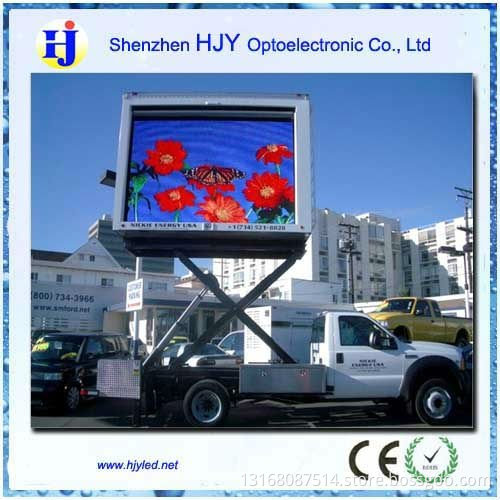 P12.5 vehicle moving led display